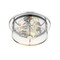 Z-Lite Savannah 3 Light Flush Mount, Chrome & Clear 462F16-CH - alternate 5